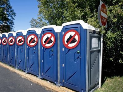Professional portable toilet for construction services in Carmel